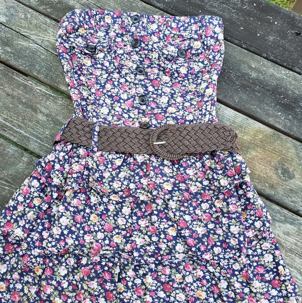 Strapless dress